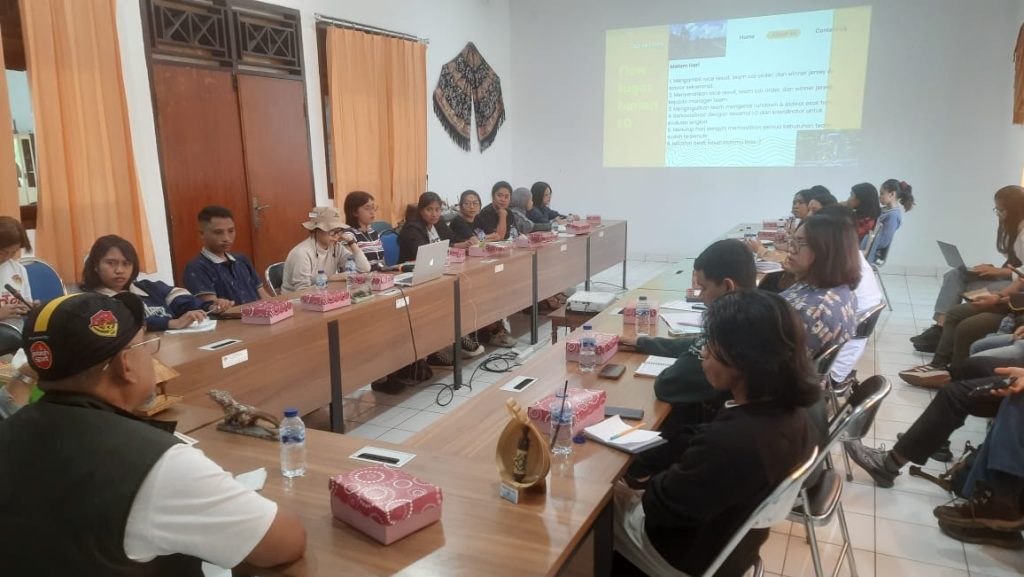 Panitia Matangkan Persiapan Tour De Entete 2025 pertemuan lo dan panitia tour de entete 2025 di kantor disbudpar ntt di kupang